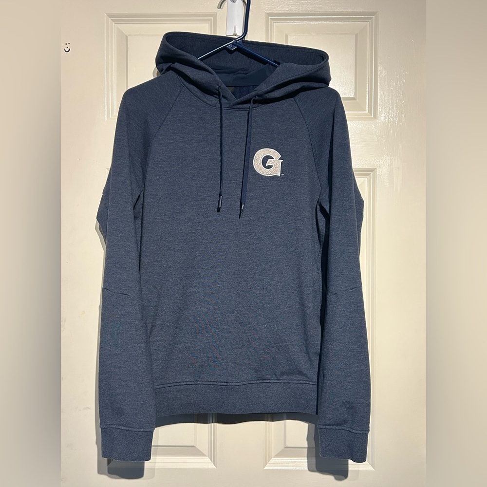 Lululemon Georgetown Hoyas City Sweat Hoodie Mens M Navy Performance Pullover